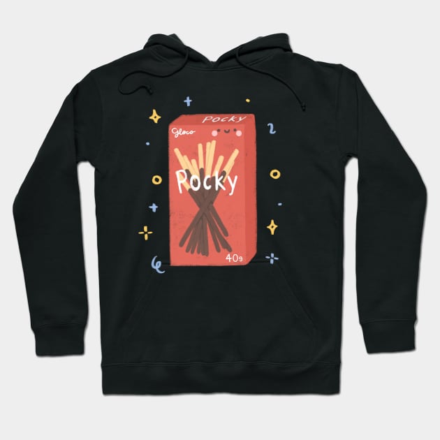 Choco Pocky! Hoodie by Chubbit